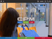 Tablet Screenshot of in.cpm-int.com