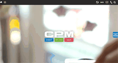 Desktop Screenshot of fr.cpm-int.com