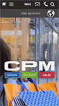 Mobile Screenshot of fr.cpm-int.com